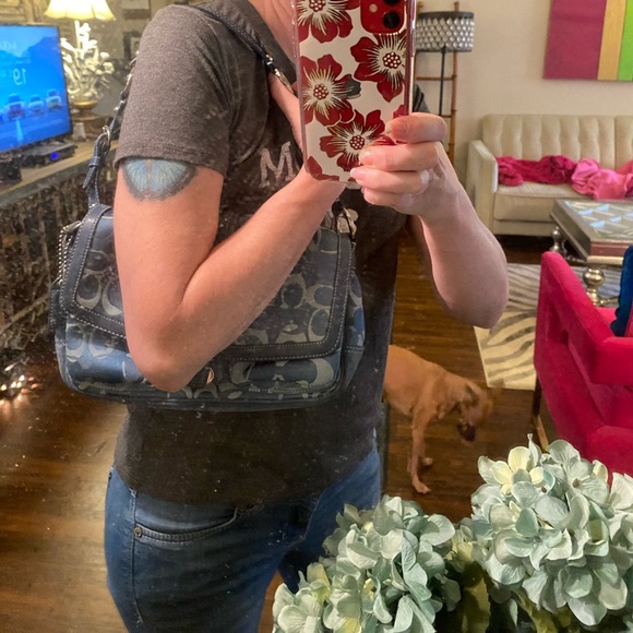 Coach signature blue bag - Picture 10 of 11